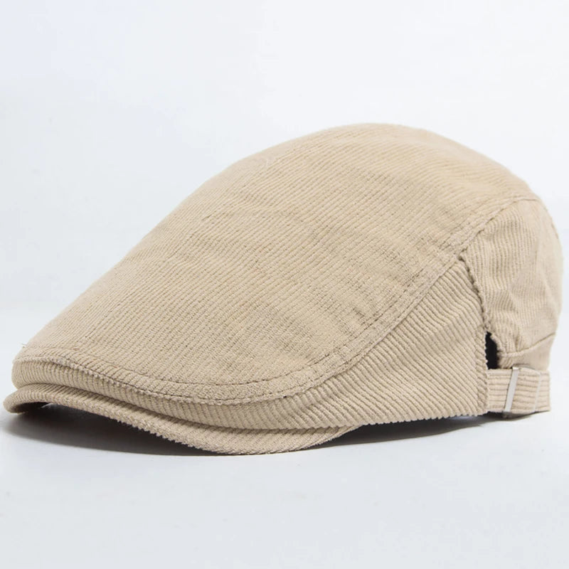 Variant image for Modischer Unisex Cord-Beret für Frühling und Herbst – Stylisch und Bequem-6