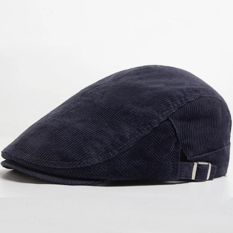 Variant image for Modischer Unisex Cord-Beret für Frühling und Herbst – Stylisch und Bequem-2