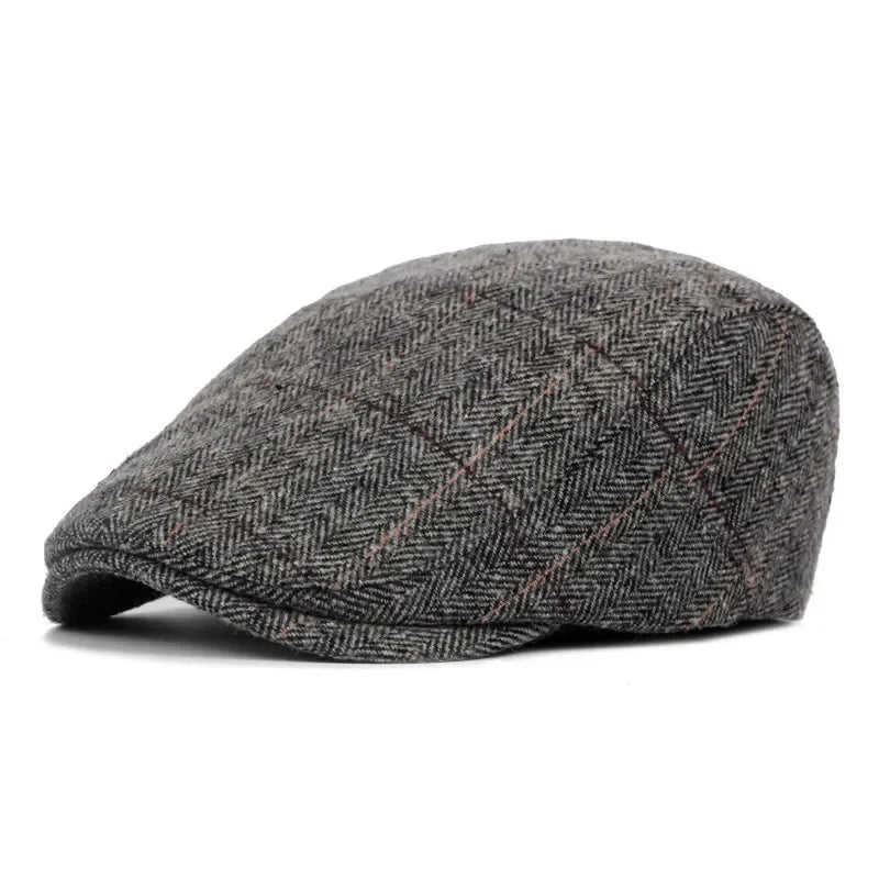 Variant image for Klassischer Männer Beret aus Wolle – Vintage Stil für Herbst-5