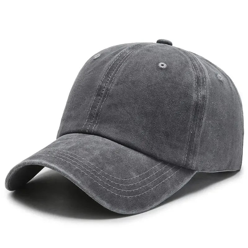 Variant image for Herren Baseballmütze aus gewaschenem Denim – Unisex, Verstellbar-1