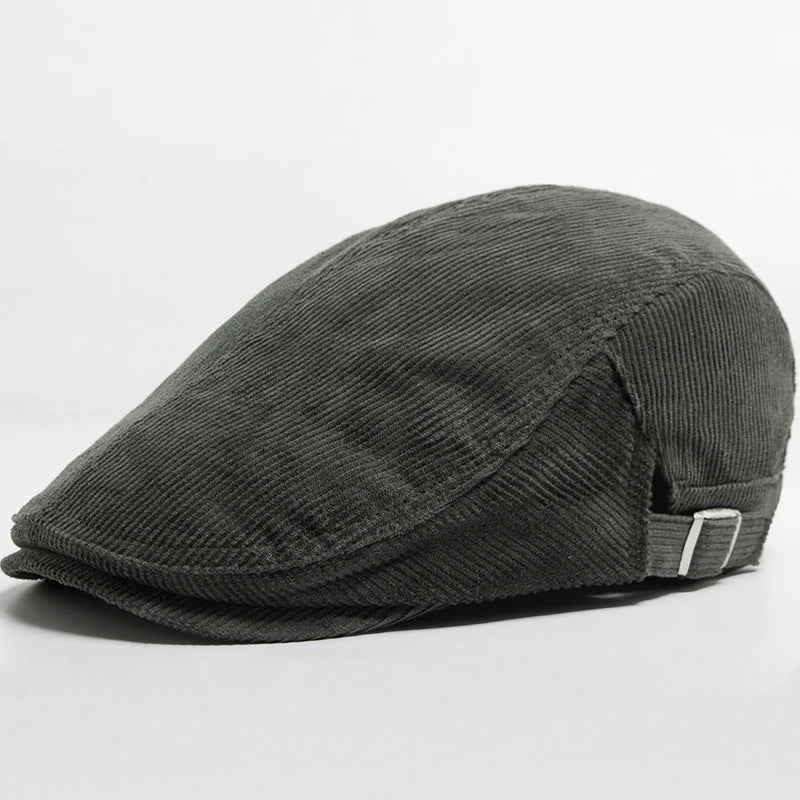 Variant image for Modischer Unisex Cord-Beret für Frühling und Herbst – Stylisch und Bequem-8