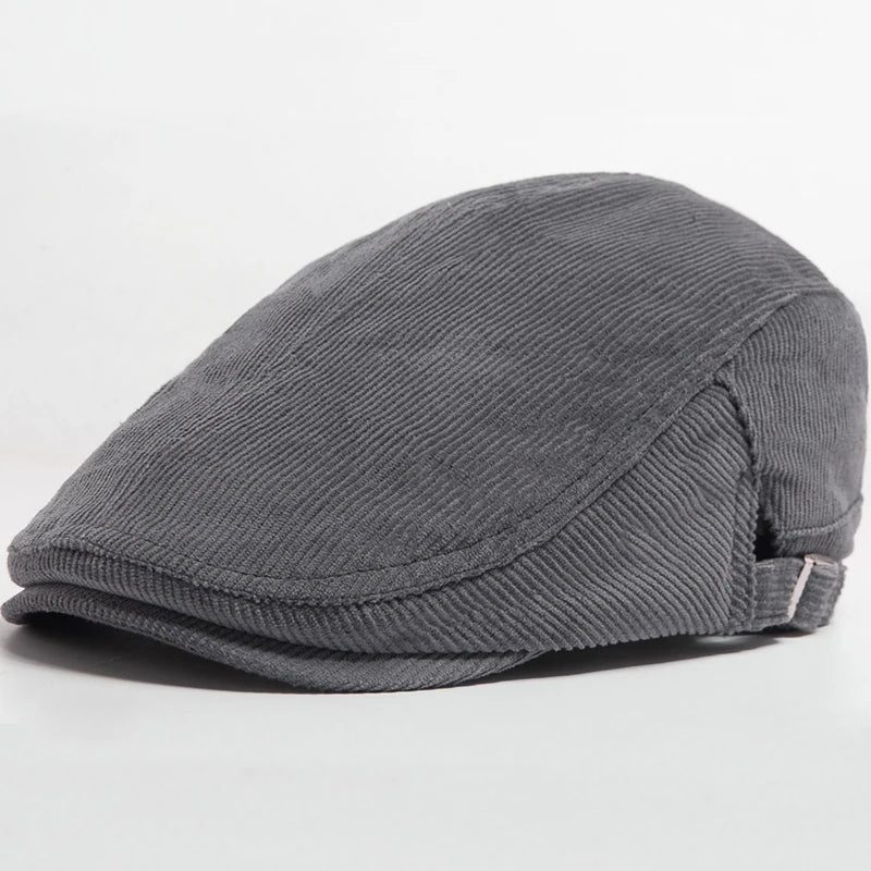 Variant image for Modischer Unisex Cord-Beret für Frühling und Herbst – Stylisch und Bequem-5