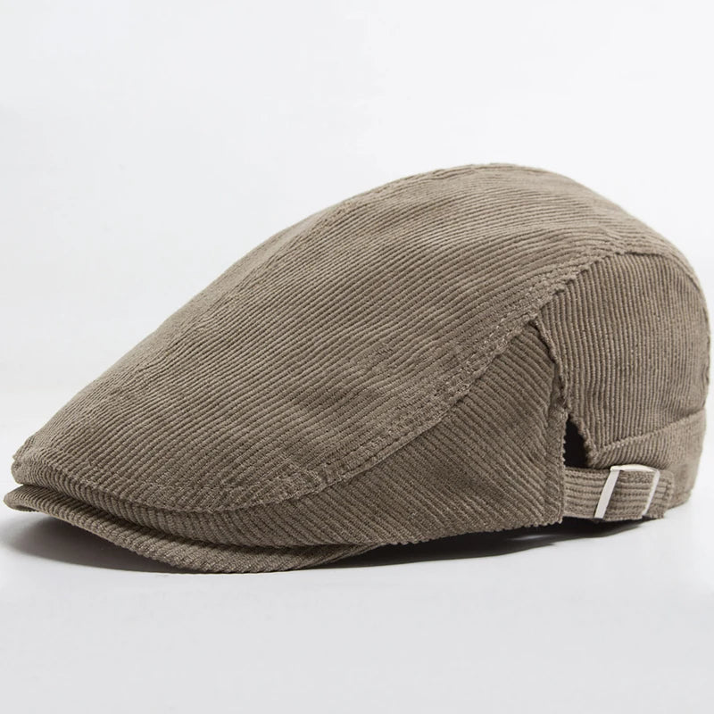 Variant image for Modischer Unisex Cord-Beret für Frühling und Herbst – Stylisch und Bequem-7