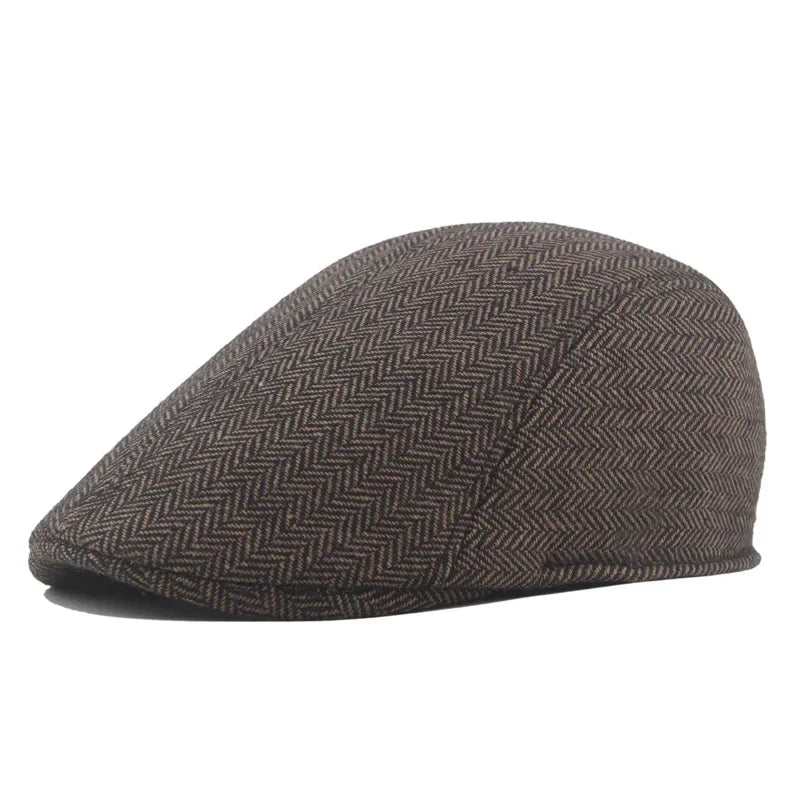 Variant image for Klassischer Männer Beret aus Wolle – Vintage Stil für Herbst-1