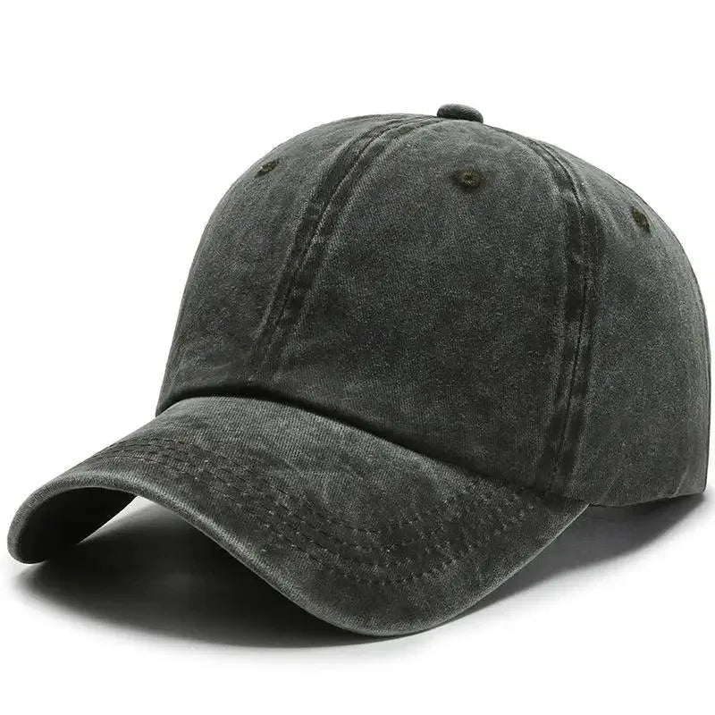 Variant image for Herren Baseballmütze aus gewaschenem Denim – Unisex, Verstellbar-4