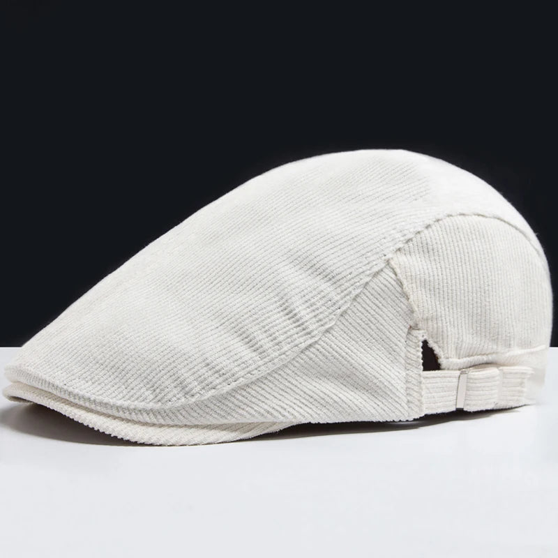 Variant image for Modischer Unisex Cord-Beret für Frühling und Herbst – Stylisch und Bequem-3