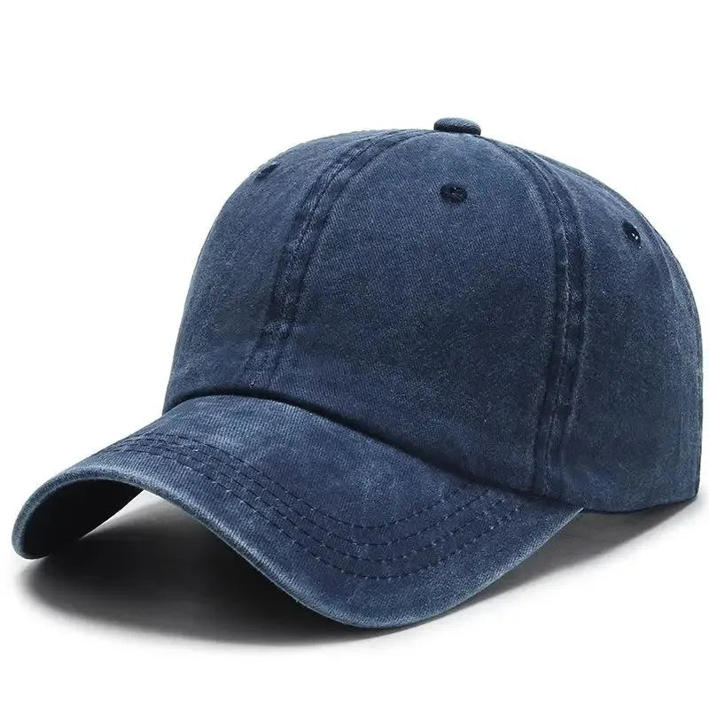 Variant image for Herren Baseballmütze aus gewaschenem Denim – Unisex, Verstellbar-5