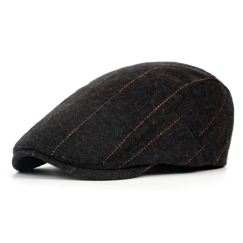 Variant image for Klassischer Männer Beret aus Wolle – Vintage Stil für Herbst-6